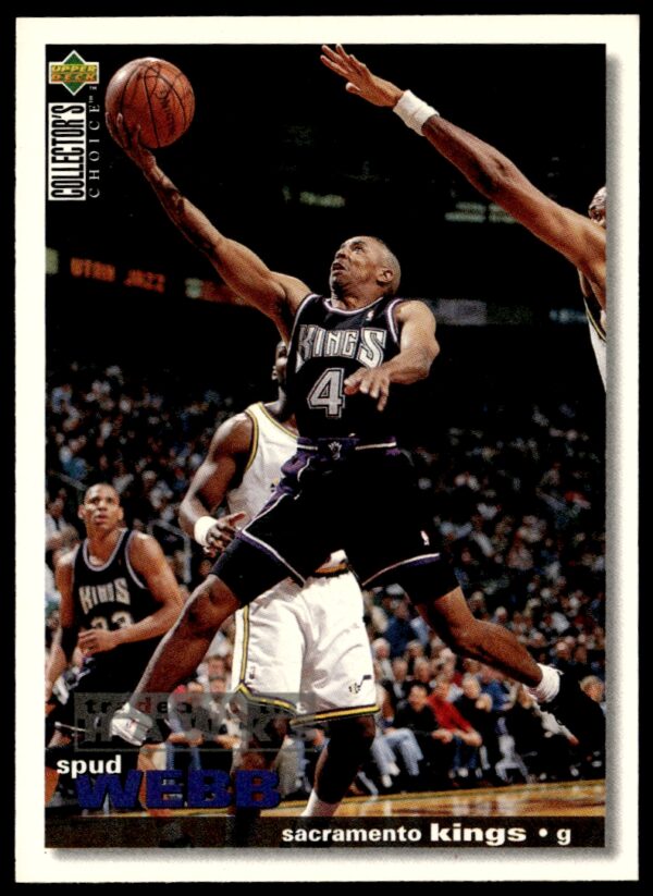 1995-96 Upper Deck Collector's Choice Spud Webb #44 (Front)