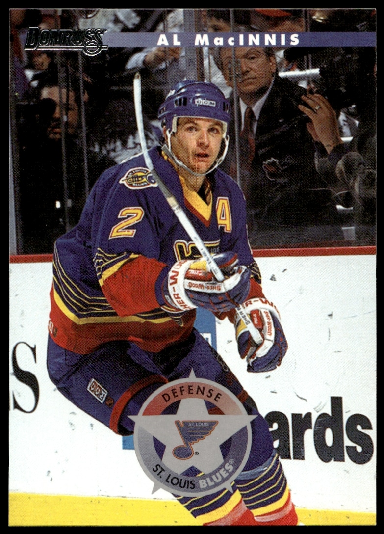 1996-97 Donruss Al MacInnis #12 (Front)