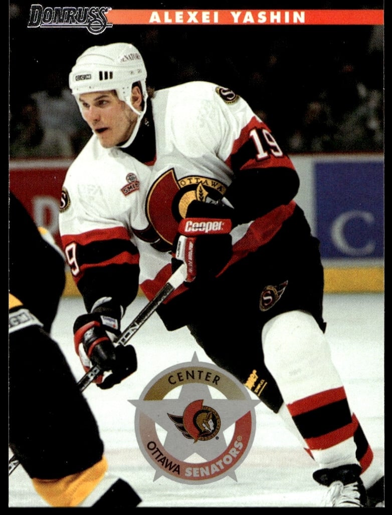 1996-97 Donruss Alexei Yashin #124 (Front)