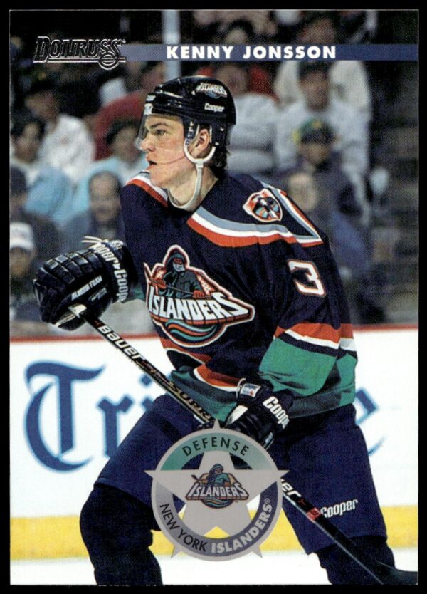 1996-97 Donruss Kenny Jonsson #74 (Front)