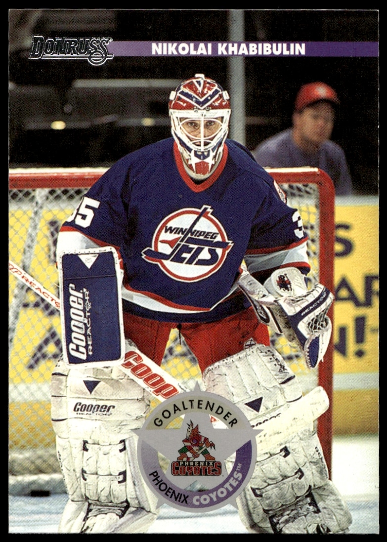 1996-97 Donruss Nikolai Khabibulin #172 (Front)