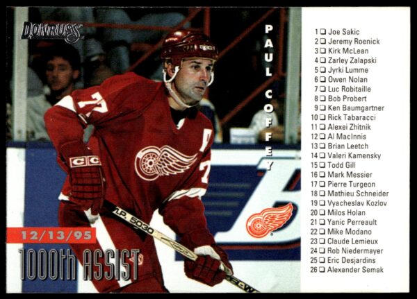 1996-97 Donruss Paul Coffey Checklist #238 (Front)