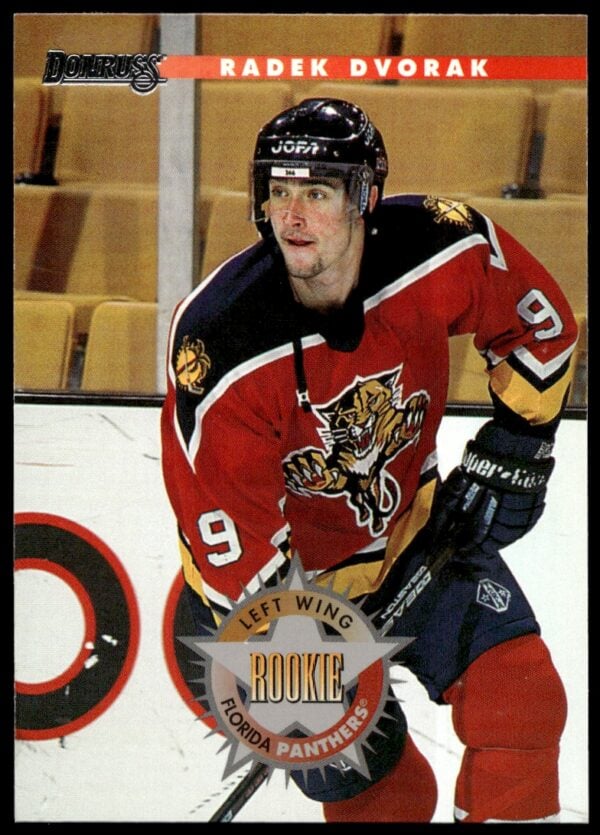 1996-97 Donruss Radek Dvorak #213 (Front)