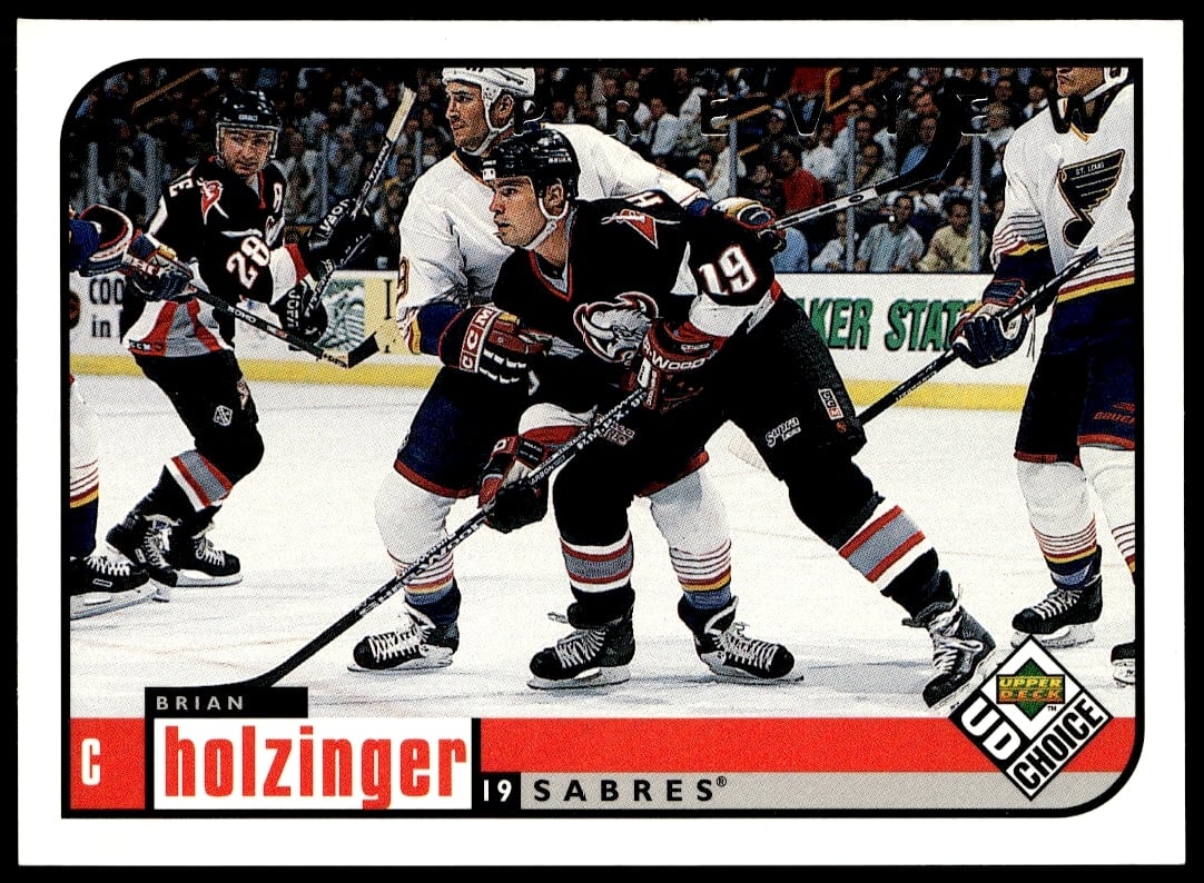 1998-99 Upper Deck UD Choice Preview Brian Holzinger #21 (Front)