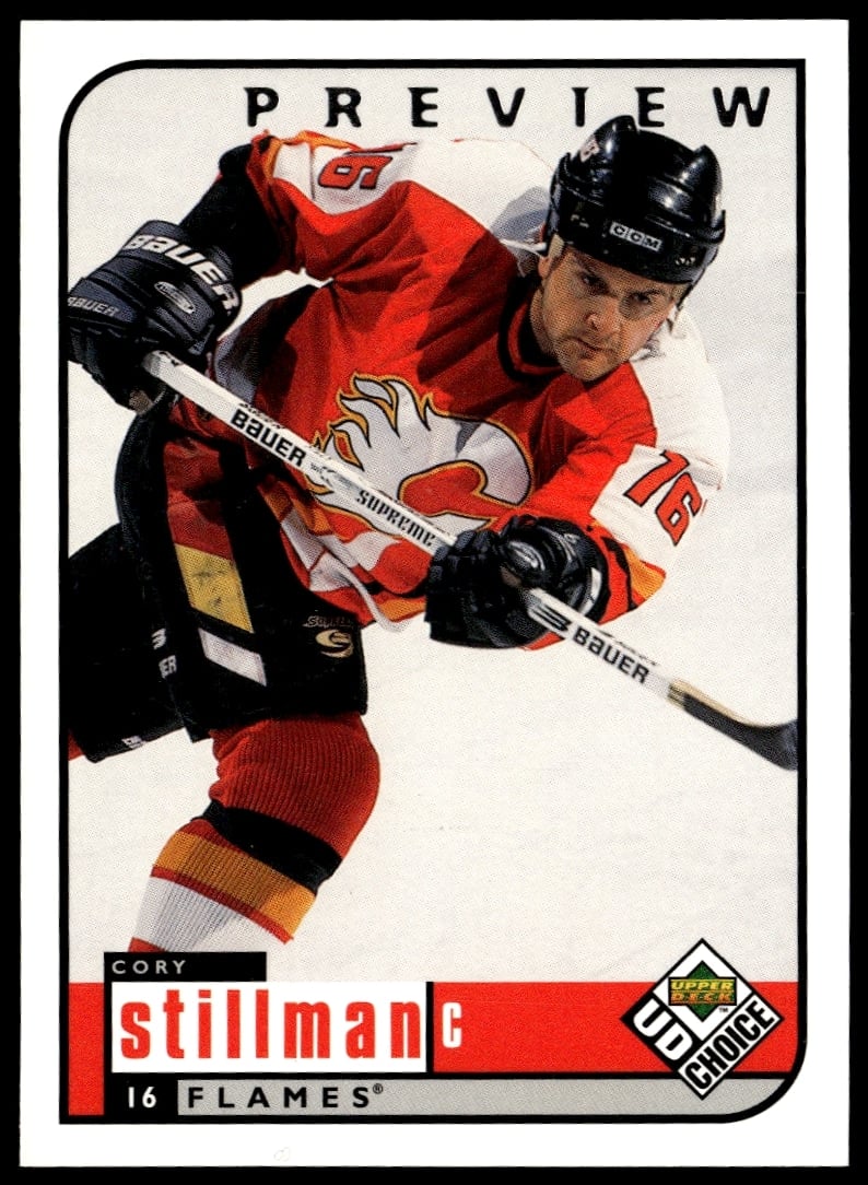 1998-99 Upper Deck UD Choice Preview Cory Stillman #33 (Front)