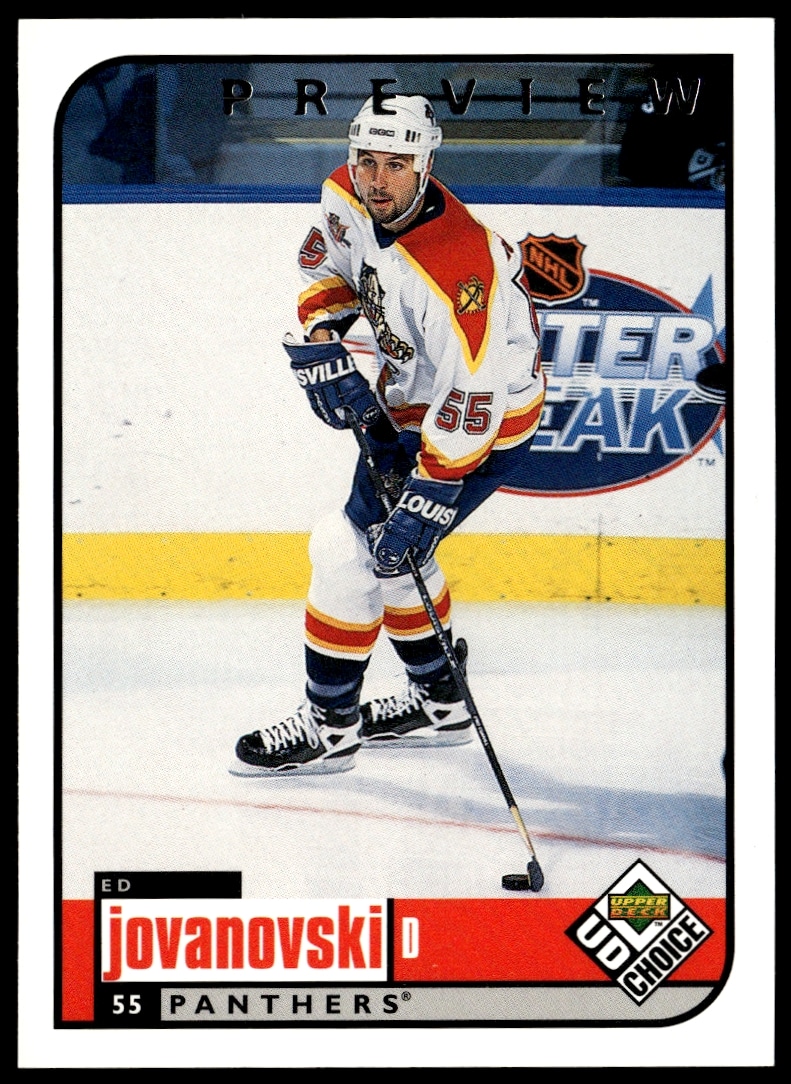 1998-99 Upper Deck UD Choice Preview Ed Jovanovski #91 (Front)