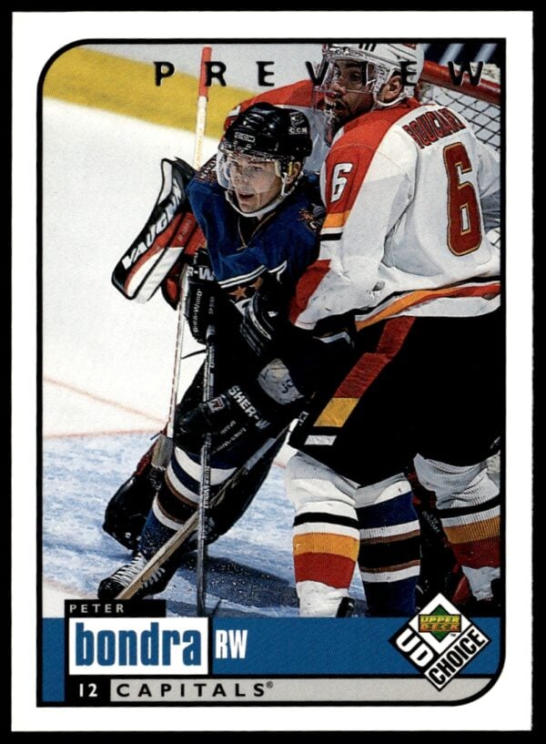 1998-99 Upper Deck UD Choice Preview Peter Bondra #213 (Front)