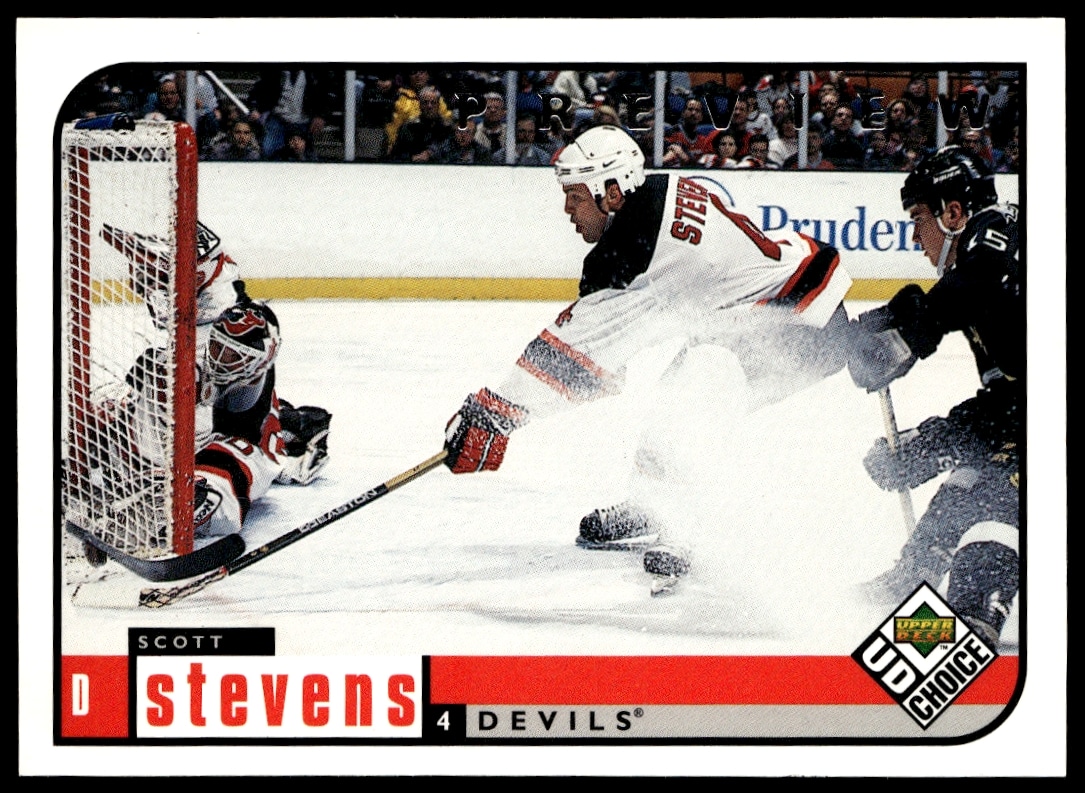 1998-99 Upper Deck UD Choice Preview Scott Stevens #113 (Front)