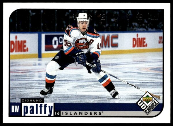 1998-99 Upper Deck UD Choice Preview Zigmund Palffy #121 (Front)