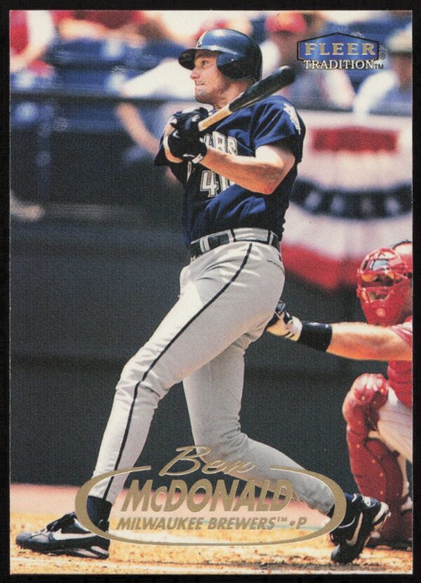 1998 Fleer Tradition Ben McDonald #40 (Front)