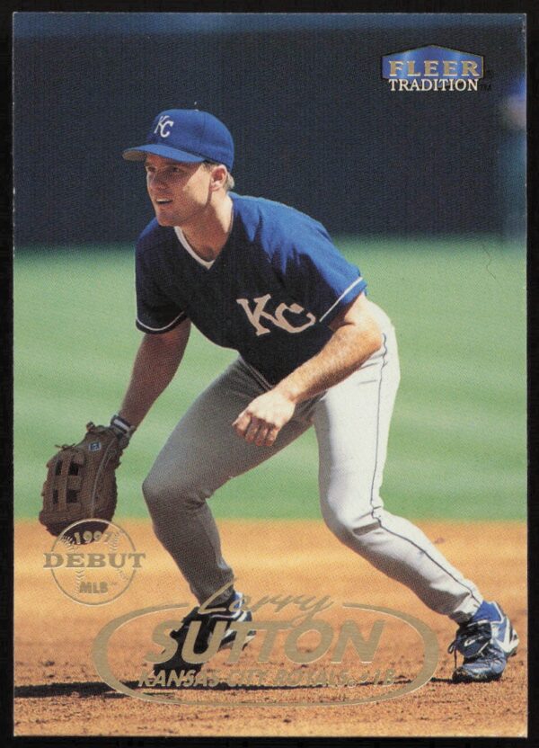 1998 Fleer Tradition Larry Sutton #185 (Front)