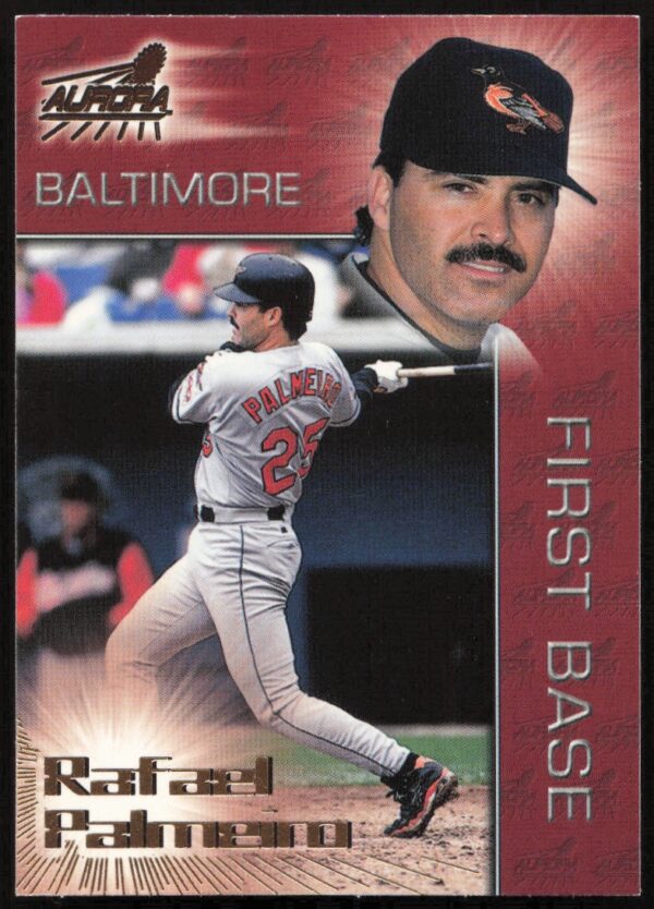 1998 Pacific Aurora Rafael Palmeiro #13 (Front)