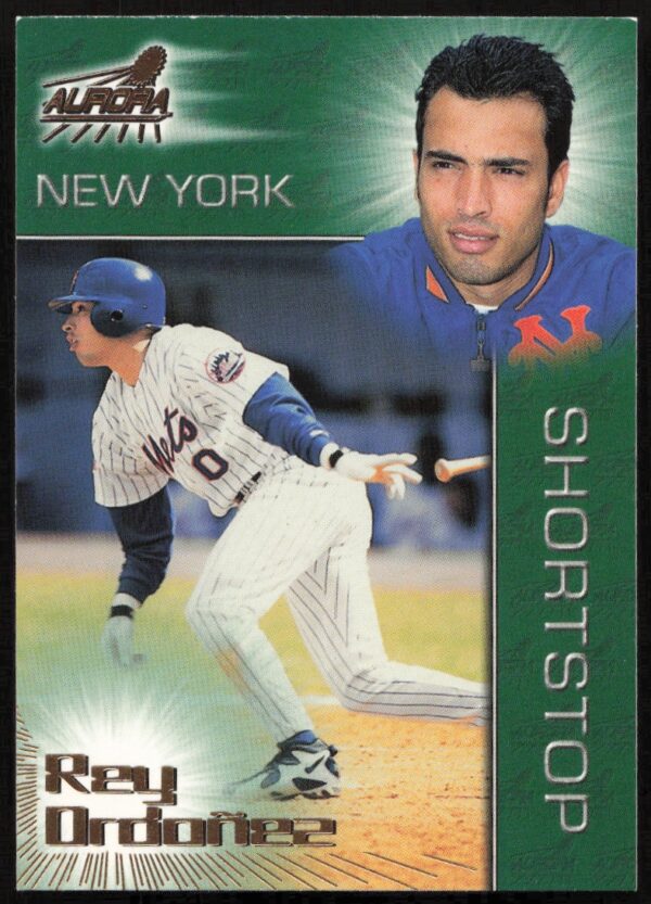 1998 Pacific Aurora Rey Ordonez #167 (Front)