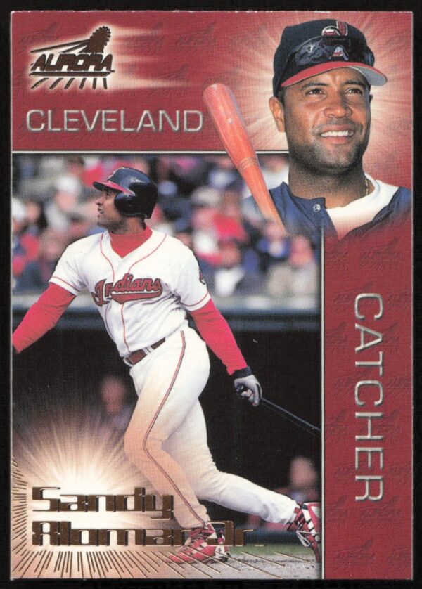 1998 Pacific Aurora Sandy Alomar Jr. #27 (Front)