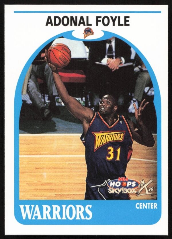 1999-00 Skybox NBA Hoops Decade Adonal Foyle #14 (Front)