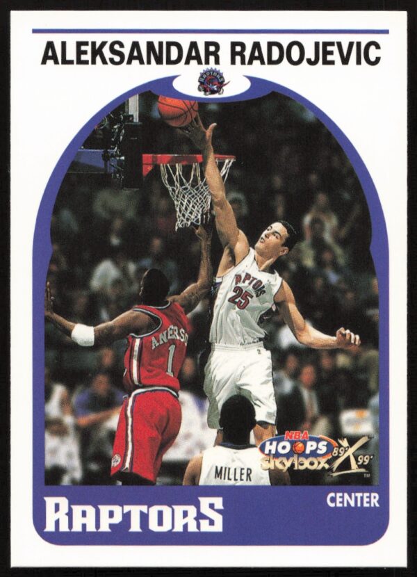 1999-00 Skybox NBA Hoops Decade Aleksandar Radojevic #43 (Front)