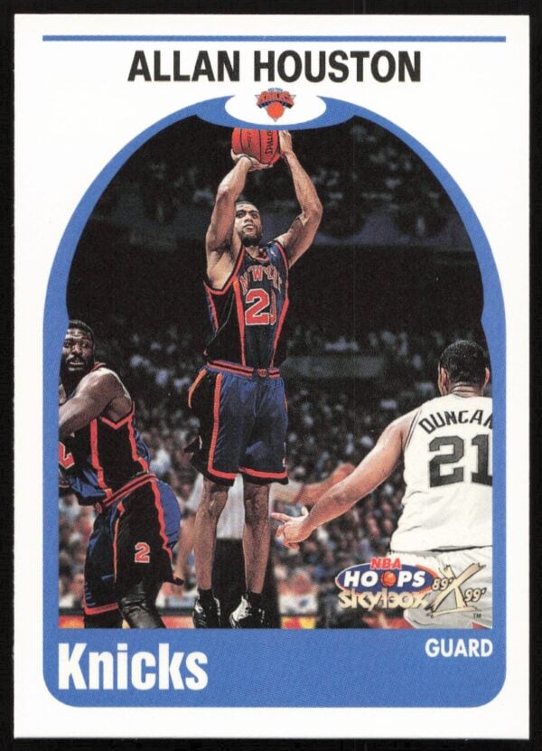 1999-00 Skybox NBA Hoops Decade Allan Houston #39 (Front)