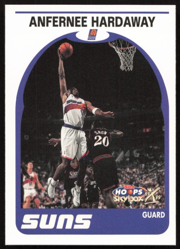 1999-00 Skybox NBA Hoops Decade Anfernee Hardaway #80 (Front)