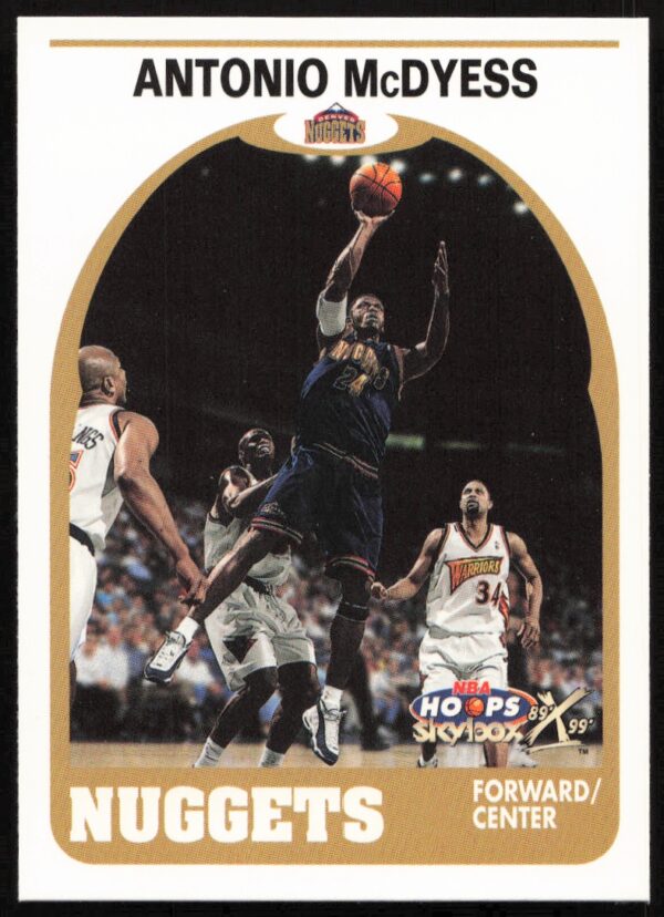 1999-00 Skybox NBA Hoops Decade Antonio McDyess #144 (Front)