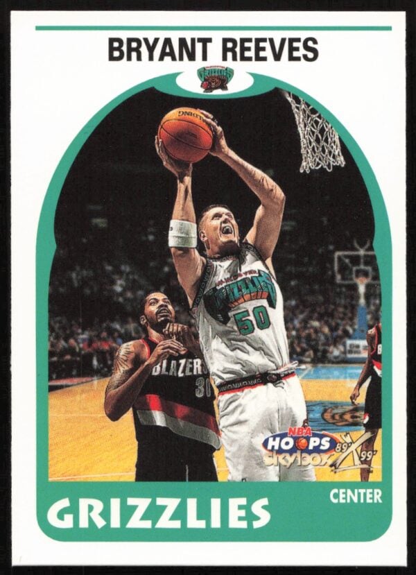 1999-00 Skybox NBA Hoops Decade Bryant Reeves #98 (Front)