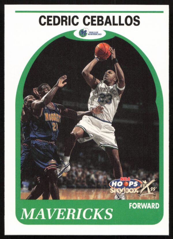 1999-00 Skybox NBA Hoops Decade Cedric Ceballos #111 (Front)