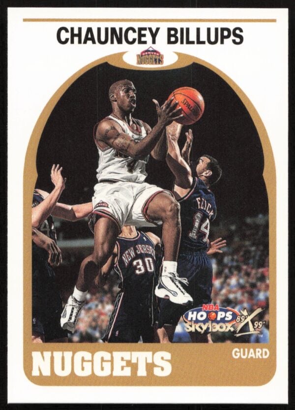 1999-00 Skybox NBA Hoops Decade Chauncey Billups #132 (Front)