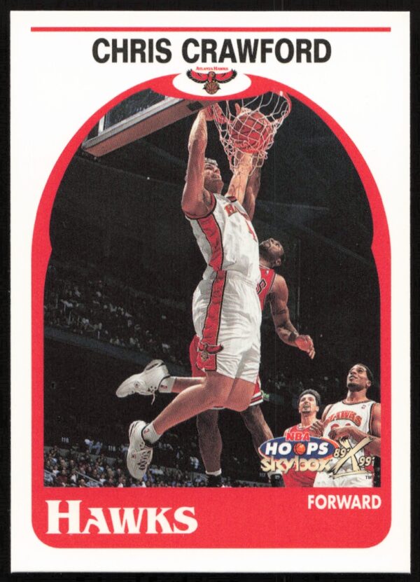 1999-00 Skybox NBA Hoops Decade Chris Crawford #133 (Front)