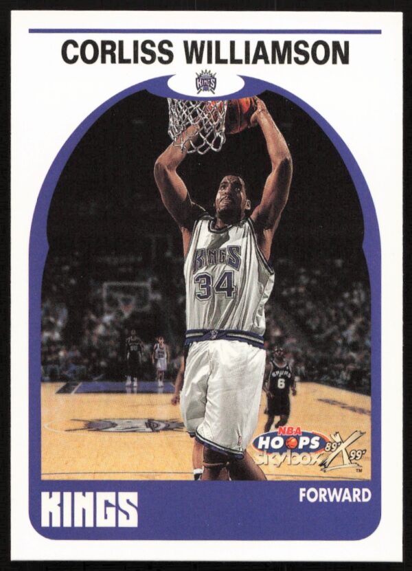 1999-00 Skybox NBA Hoops Decade Corliss Williamson #100 (Front)