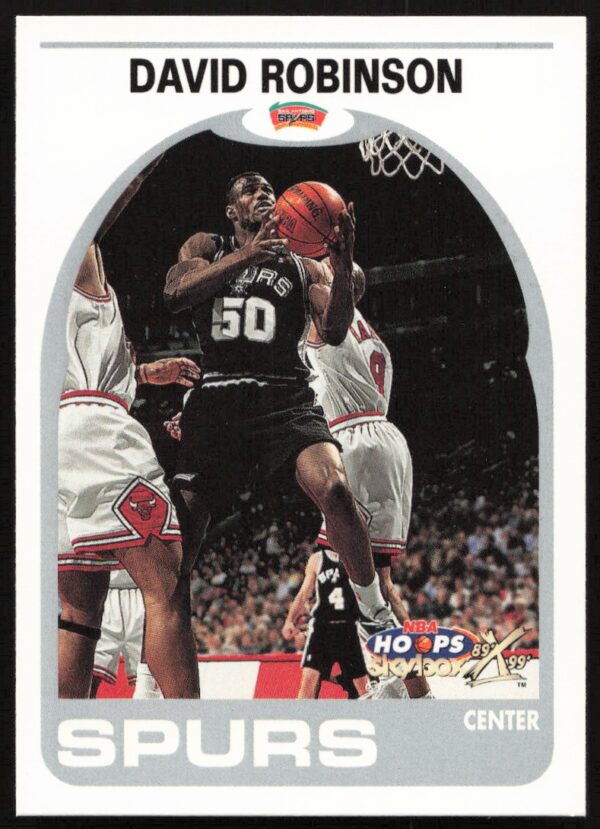 1999-00 Skybox NBA Hoops Decade David Robinson #1 (Front)