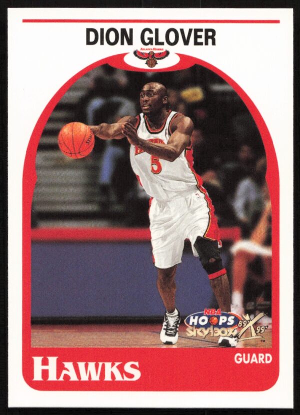 1999-00 Skybox NBA Hoops Decade Dion Glover #142 (Front)