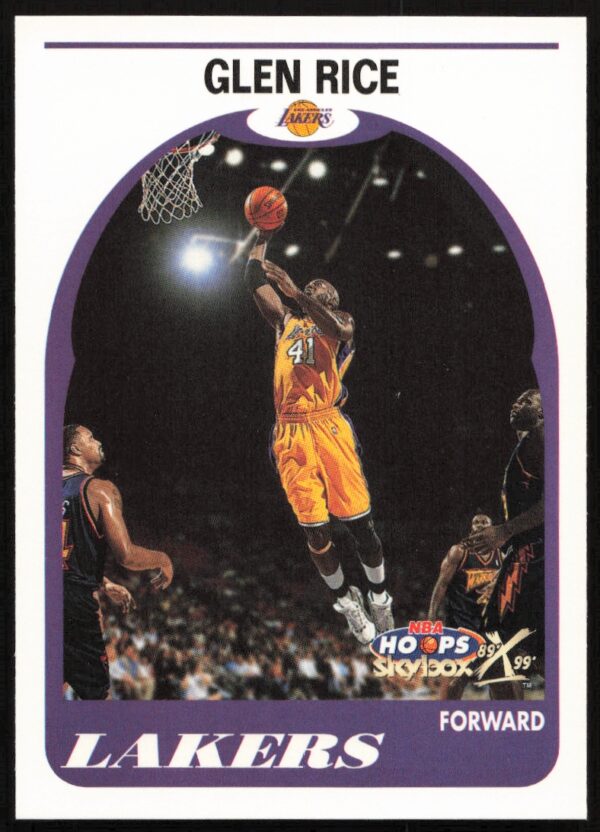 1999-00 Skybox NBA Hoops Decade Glen Rice #33 (Front)