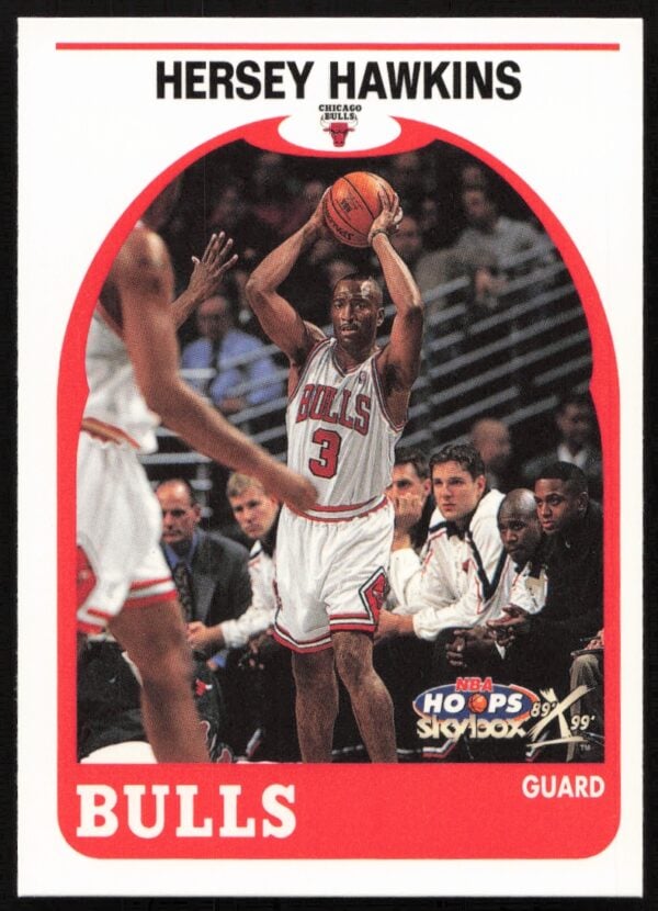 1999-00 Skybox NBA Hoops Decade Hersey Hawkins #38 (Front)