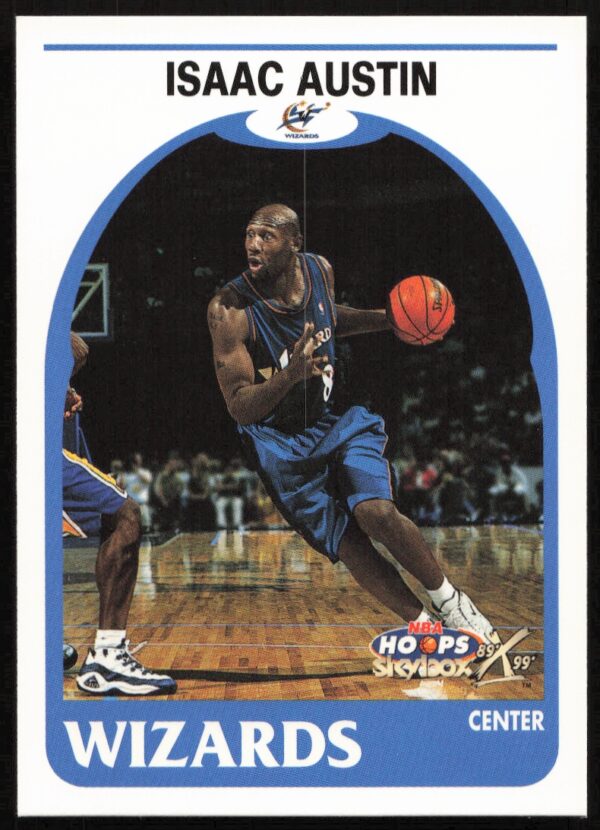 1999-00 Skybox NBA Hoops Decade Isaac Austin #141 (Front)