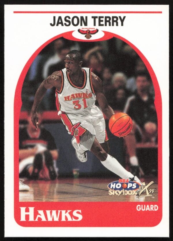 1999-00 Skybox NBA Hoops Decade Jason Terry #30 (Front)