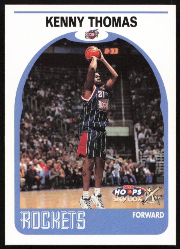 1999-00 Skybox NBA Hoops Decade Kenny Thomas #155 (Front)