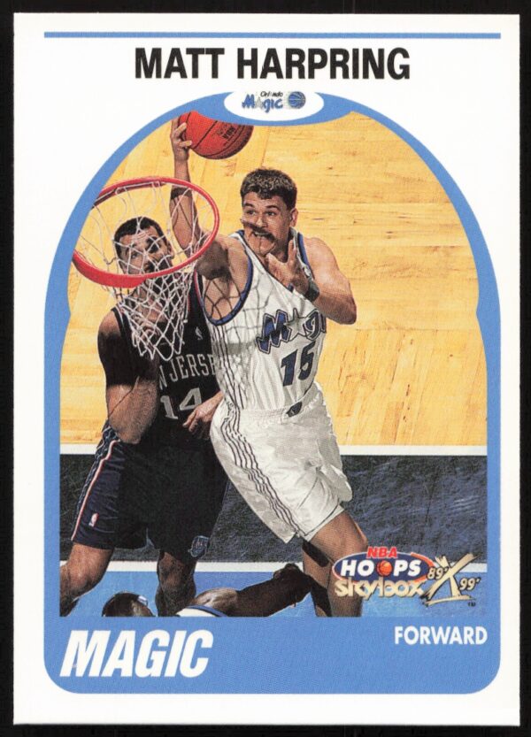 1999-00 Skybox NBA Hoops Decade Matt Harpring #32 (Front)