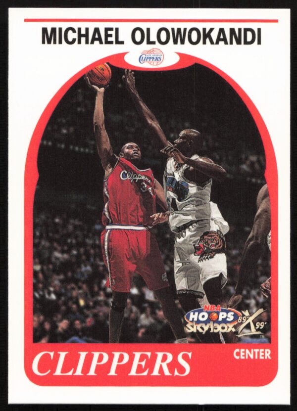 1999-00 Skybox NBA Hoops Decade Michael Olowokandi #5 (Front)