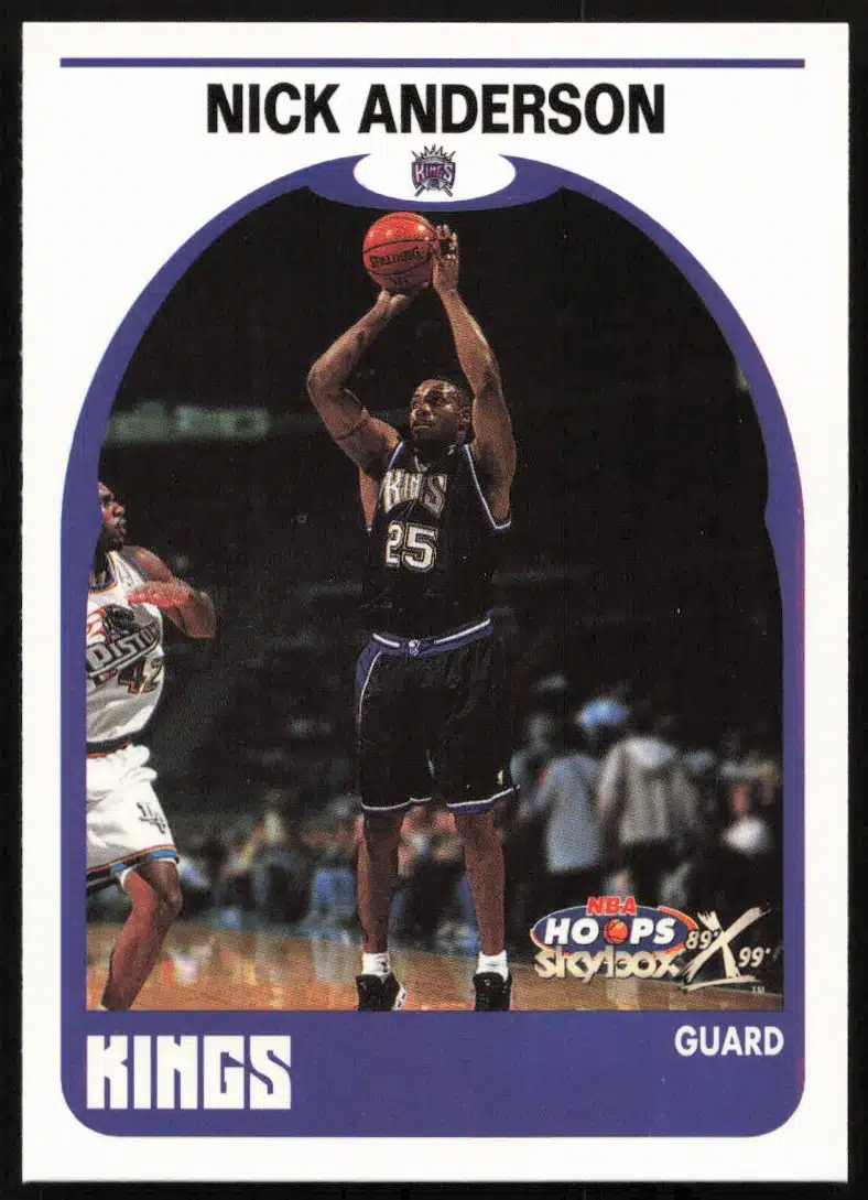 1999-00 Skybox NBA Hoops Decade Nick Anderson #10 (Front)