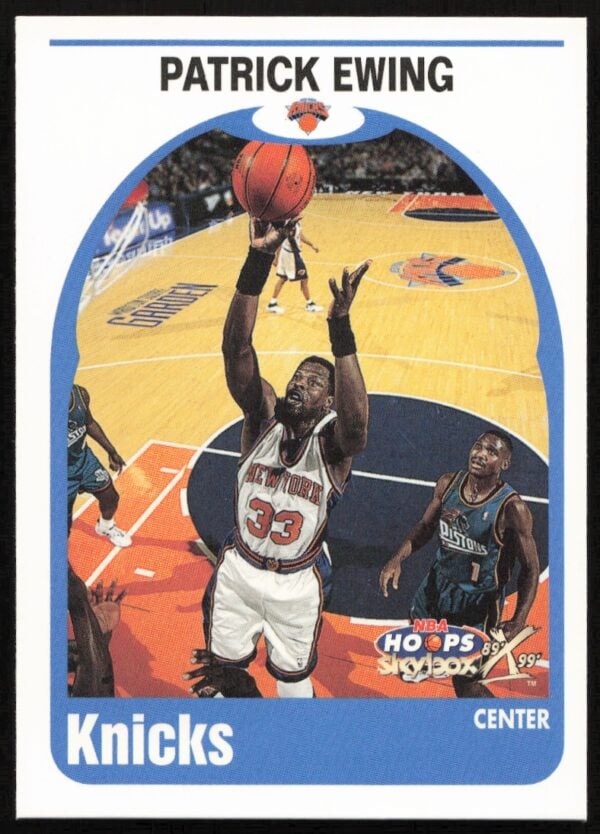 1999-00 Skybox NBA Hoops Decade Patrick Ewing #90 (Front)