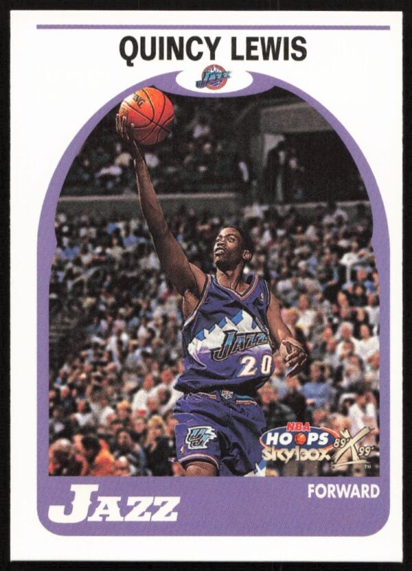 1999-00 Skybox NBA Hoops Decade Quincy Lewis #126 (Front)