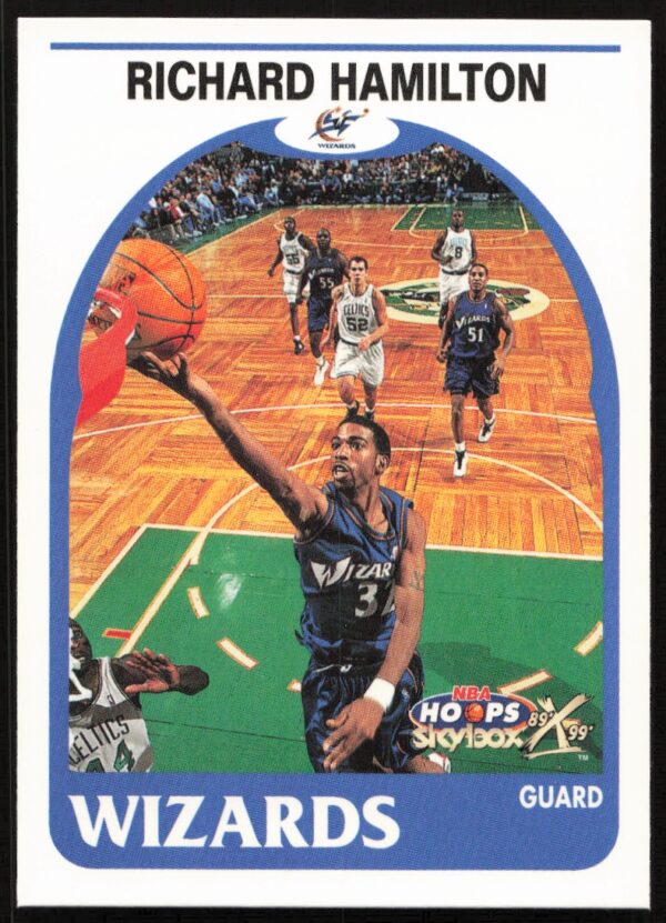 1999-00 Skybox NBA Hoops Decade Richard Hamilton #15 (Front)