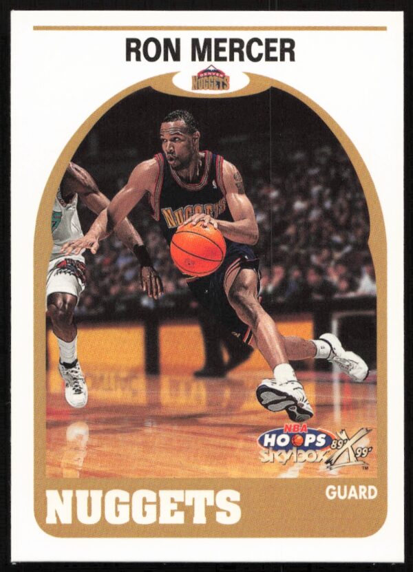 1999-00 Skybox NBA Hoops Decade Ron Mercer #138 (Front)