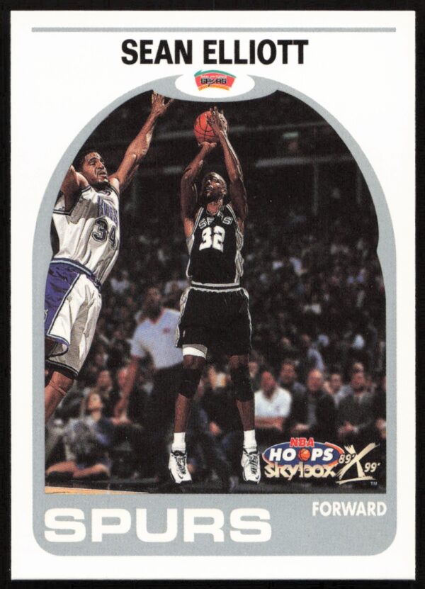 1999-00 Skybox NBA Hoops Decade Sean Elliott #12 (Front)