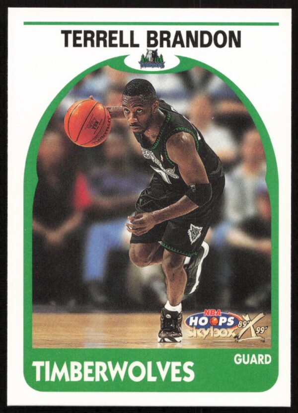 1999-00 Skybox NBA Hoops Decade Terrell Brandon #51 (Front)