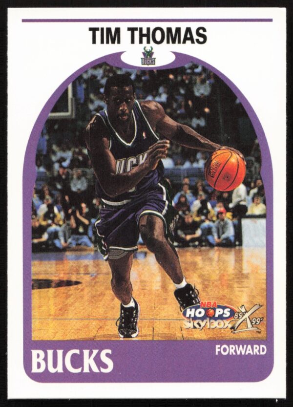 1999-00 Skybox NBA Hoops Decade Tim Thomas #179 (Front)