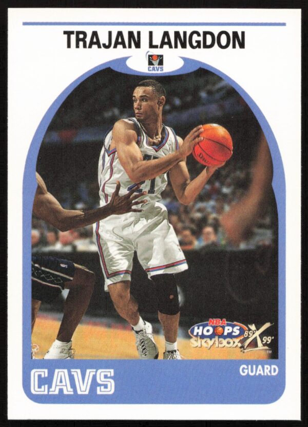 1999-00 Skybox NBA Hoops Decade Trajan Langdon #137 (Front)