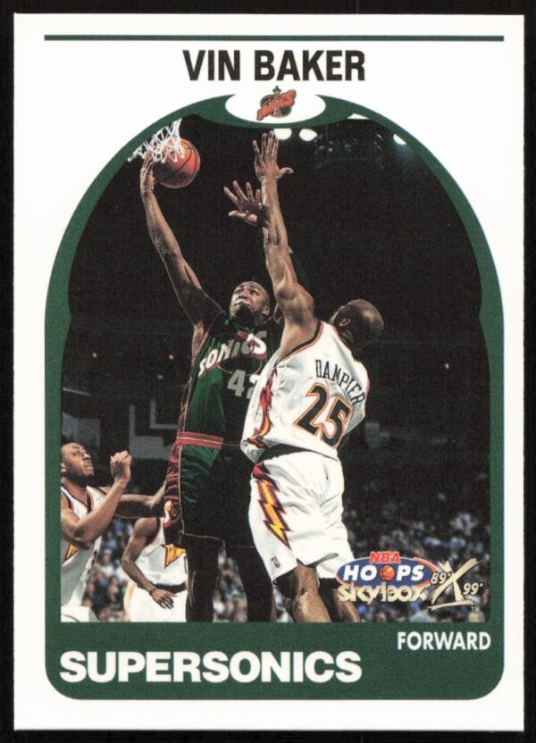 1999-00 Skybox NBA Hoops Decade Vin Baker #77 (Front)