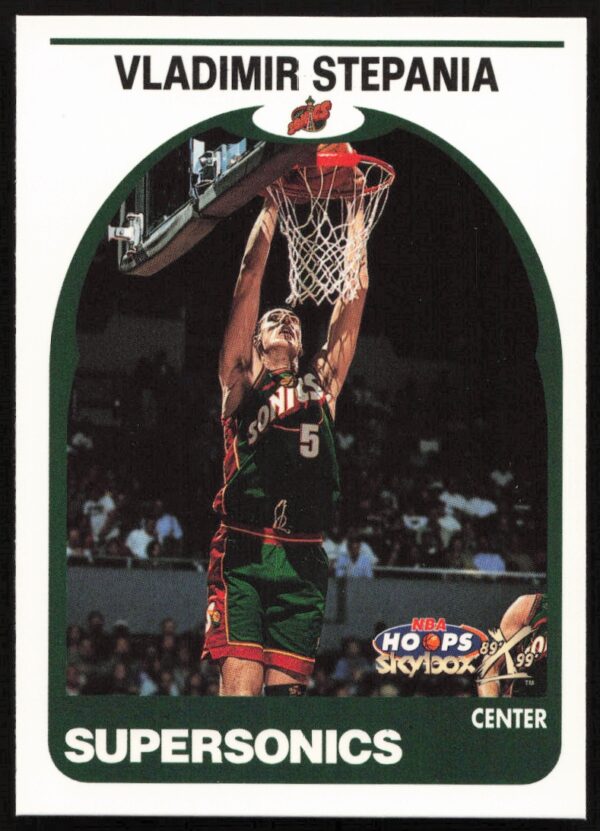 1999-00 Skybox NBA Hoops Decade Vladimir Stepania #34 (Front)