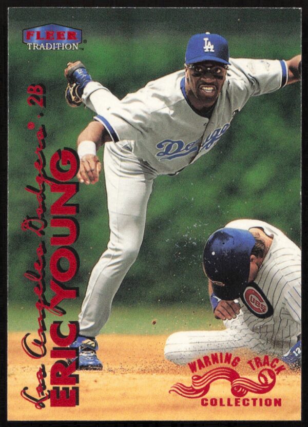1999 Fleer Eric Young Warning Track Collection #282W (Front)