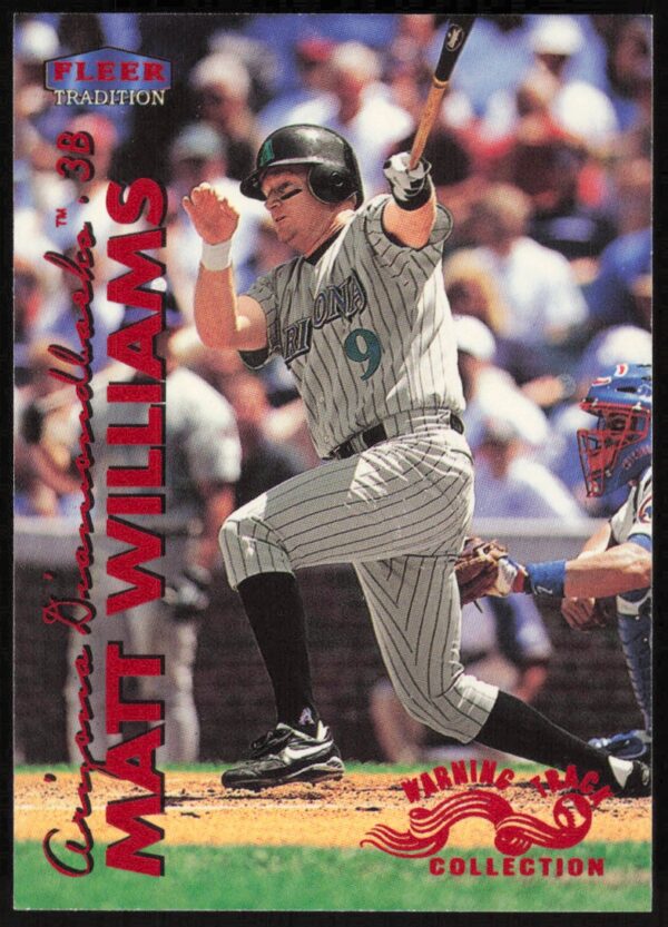 1999 Fleer Matt Williams Warning Track Collection #279W (Front)